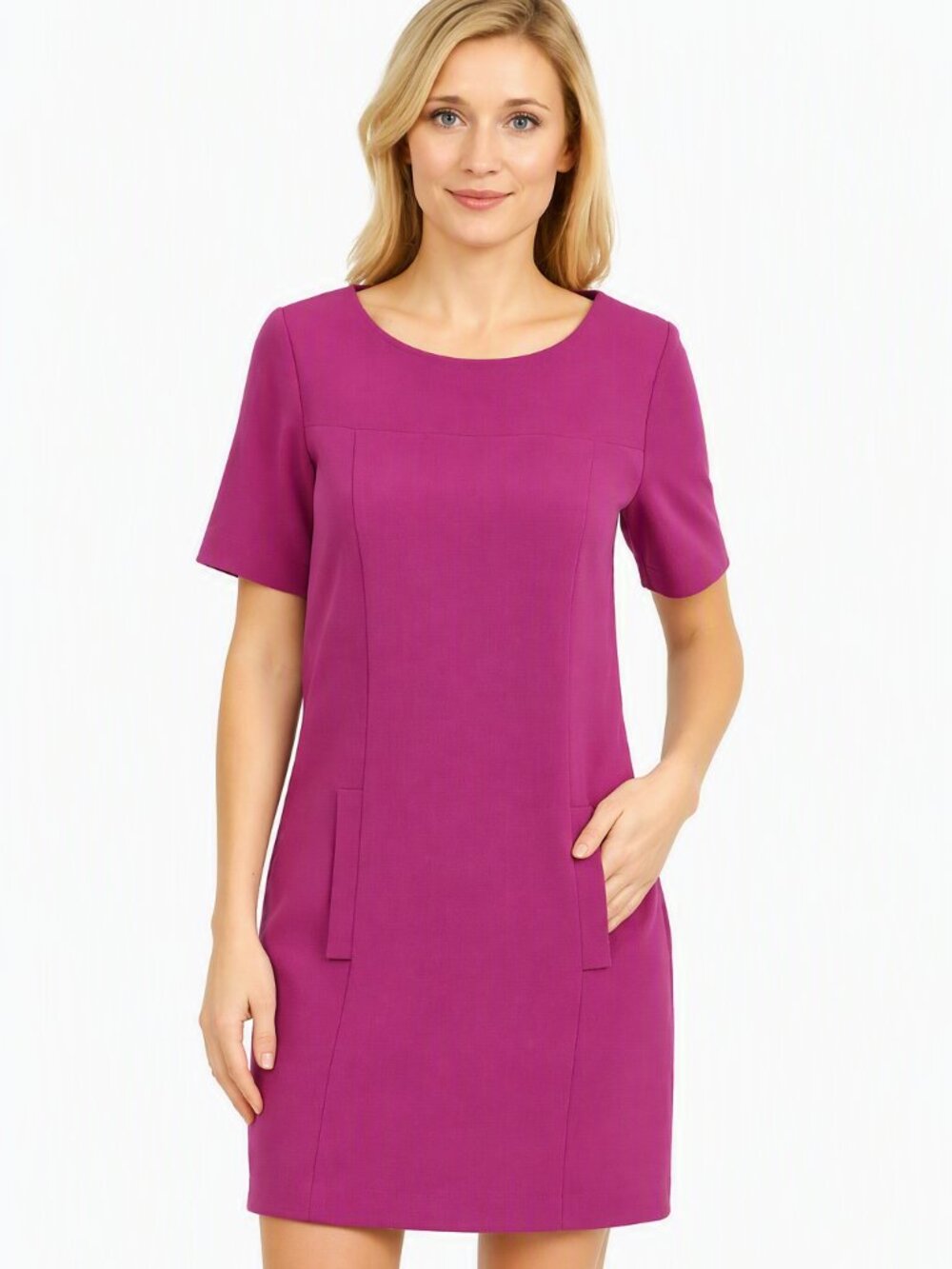 The Limited Magenta Dress | Size 4 | Chic Work-to-Weekend Style | EUC
